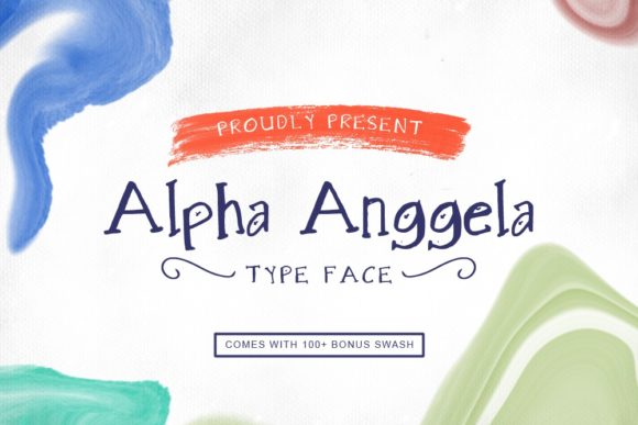 Alpha Anggela: A Handwritten Font for Editorial Design