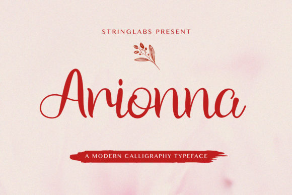 Arionna: A Script Font for Editorial Elegance