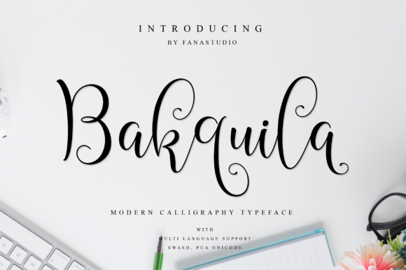 Bakquila: A Timeless Handwritten Font for Digital Design