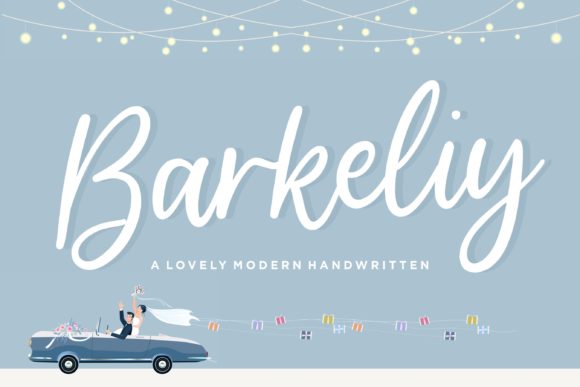 Barkeliy: A Versatile Script Font for Editorial Design