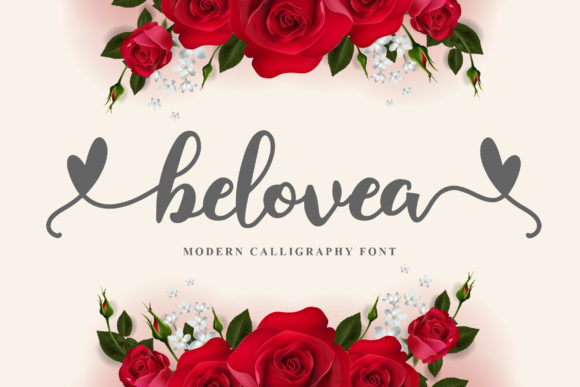 Belovea Script Font Review for Design Projects