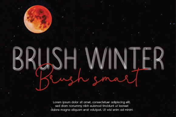 Brush Winter: A Font That Elevates Branding