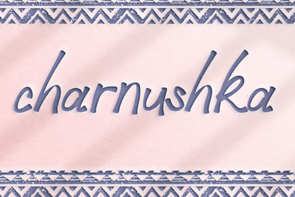 Charnushka: A Font That Brings Handmade Magic to Life