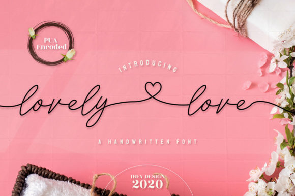 Enhance Your Brand with the Lovely Love Script Font