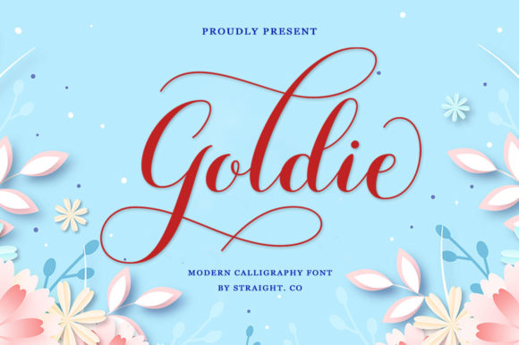 Goldie: A Handwritten Font That Elevates Editorial Design