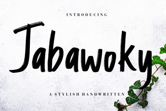 Jabawoky: A Stylish Font for Your Brand’s Visual Makeover