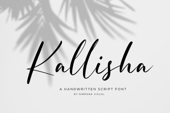 Kallisha: A Timeless Script Font for Digital Design