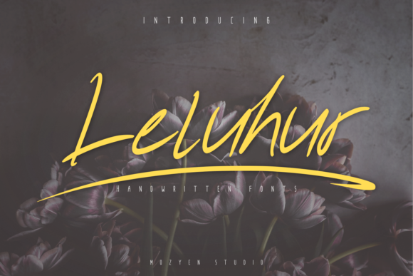 Leluhur Font for Handmade Creations