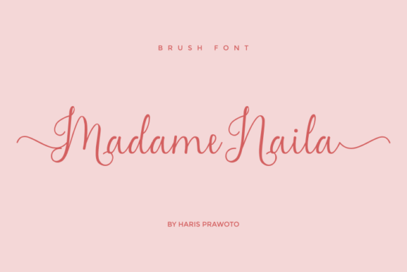 Madame Naila: A Timeless Script Font for Web Design