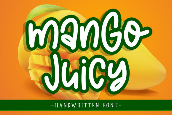 Mango Juicy: A Refreshing Handwritten Font for Modern Branding