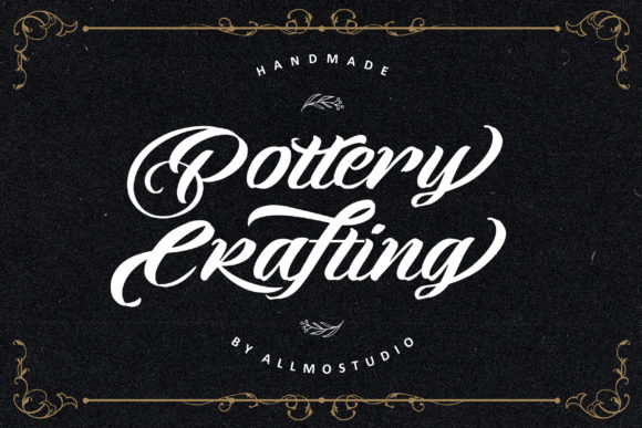 Pottery Crafting Font Review