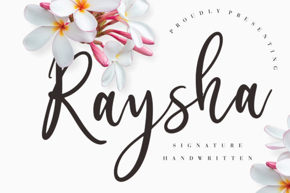Raysha: A Timeless Handwritten Font for Branding and Design