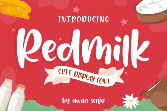 Redmilk: A Font That Adds Personality to Your Web Design