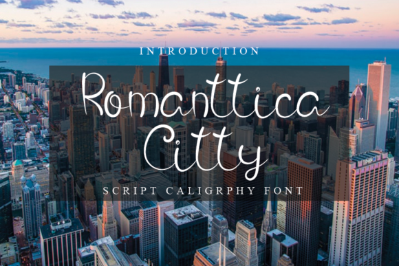 Romanttica Citty: A Soft Script Font for Editorial Elegance