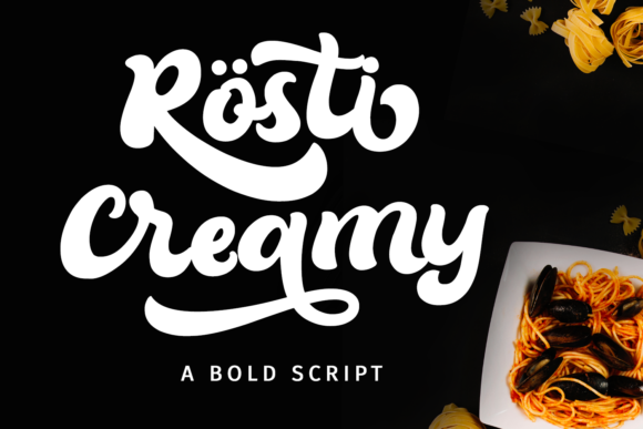 Rösti Creamy Font for Bold Visual Impact