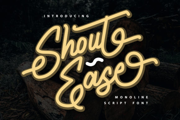Shout Ease: A Dynamic Display Font for Modern Campaigns