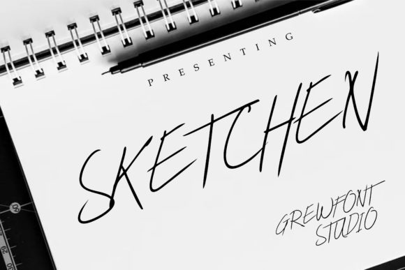 Sketchen: A Relaxed Handwritten Font for Creative Projects