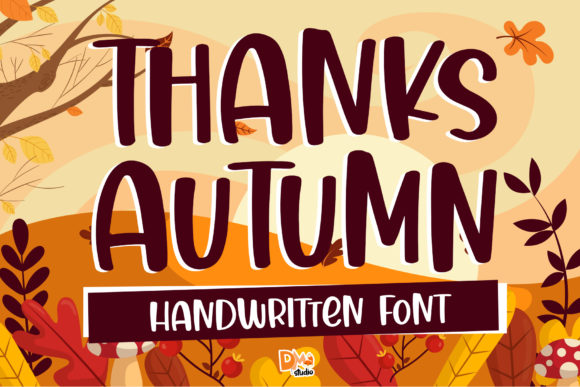 Thanks Autumn: A Playful Font for Seasonal Campaigns